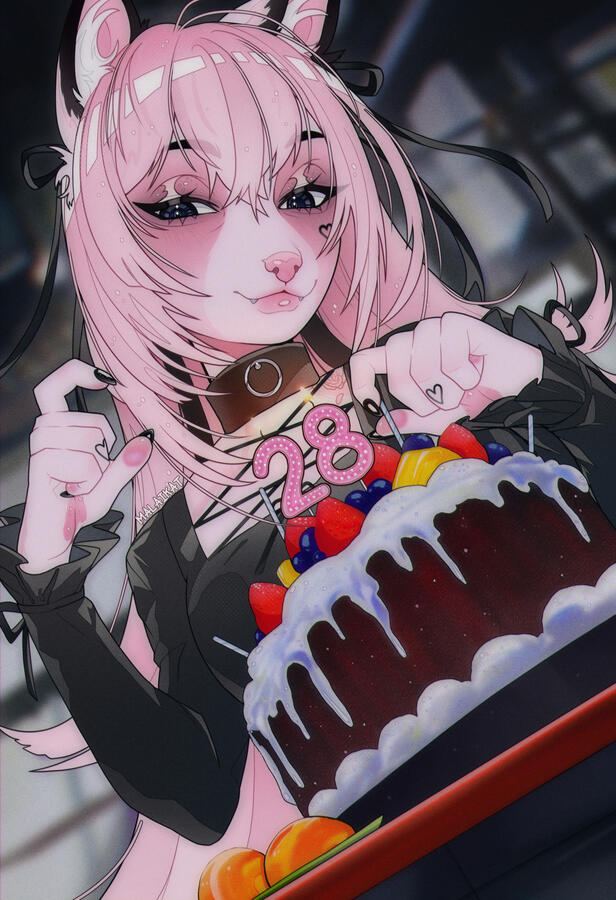 *flat colored halfbody - personal art